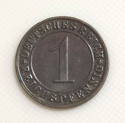Saksa 1 Pfennig 1930G