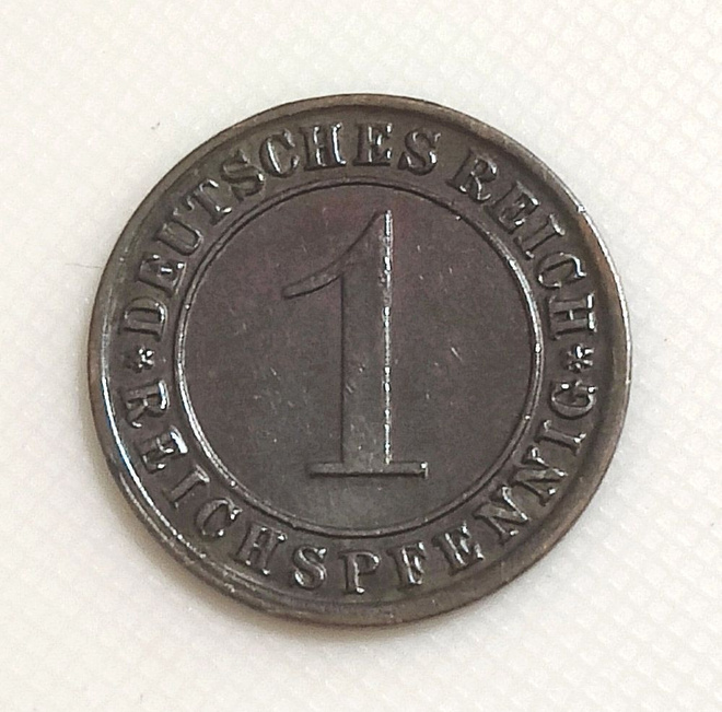 Saksa 1 Pfennig 1930G