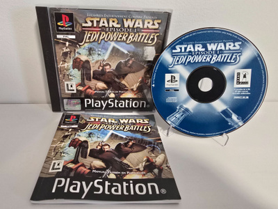 Star Wars: Jedi Power Battles (PS1) (CIB)