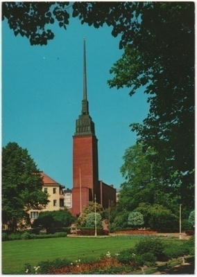 Helsinki Mikael Agricolan kirkko 60-luku