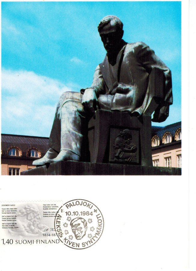 Postikortti Aleksis Kivi Erikoisleima