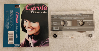 Carola Kielletyt Leikit c-kasetti