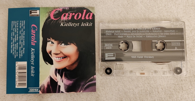 Carola Kielletyt Leikit c-kasetti