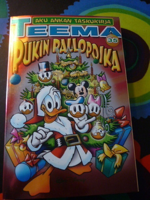 Aku Ankka Taskarin teemanumero 35 - Pukin Pallopoika