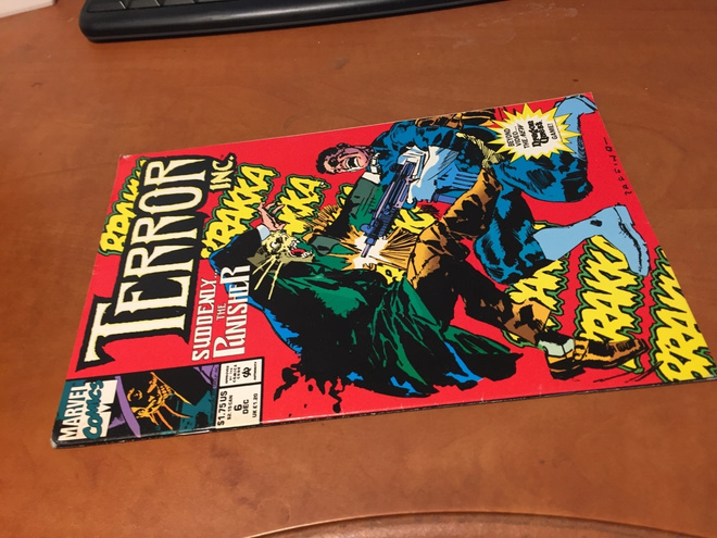 MARVEL TERROR 6/1992 HYVÄ