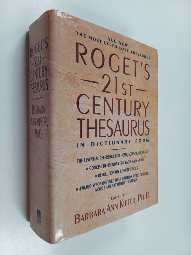 Barbara Ann Kipfer : Roget's 21st century thesaurus in di...