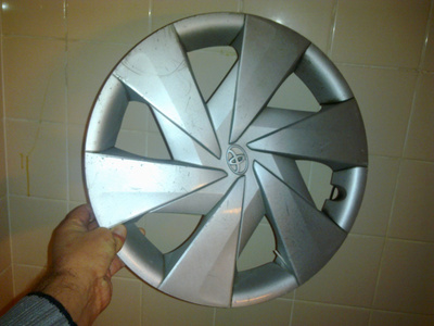Toyota pölykapseli