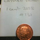 Cayman saaret 1 cent 2008, km#131 - pikkukuva 2