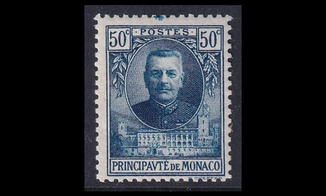 Monaco 69 ** Ruhtinas Louis II 50 C (1923)