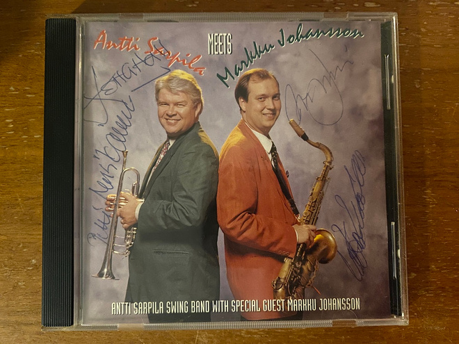 Antti Sarpila Meets Markku Johansson CD