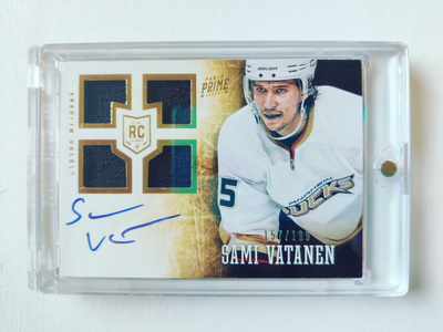 Sami Vatanen - 13-14 Prime Rookie Auto Jersey /199