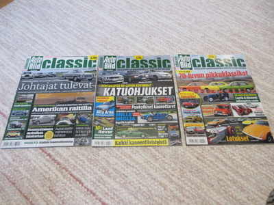 Auto Bild Classic suomi.