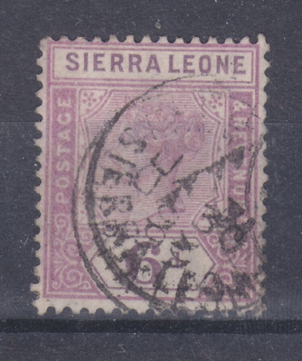 Sierra Leone 1896 Mi 32 vanhaa