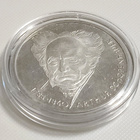 Saksa 10 Mark 1988D, Arthur Schopenhauer, Hopeakolikko - pikkukuva 4