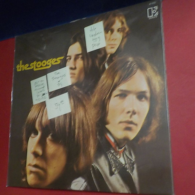THE STOOGES - S/T  M-/M- LP EU -80S REISSUE
