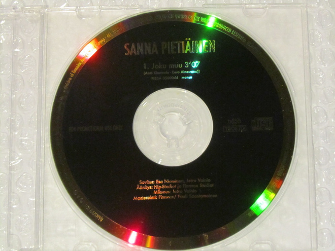 Sanna Pietiäinen • Joku Muu PROMO CDr-Single