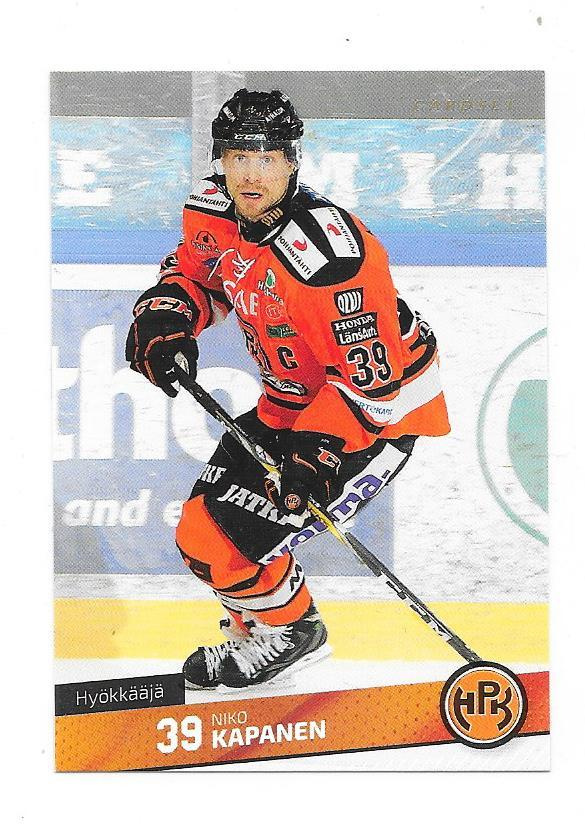 2016-17 CardSet #213 Niko Kapanen HPK
