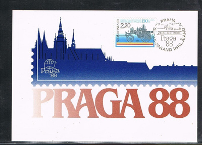 Näyttelykortti - Praha -88