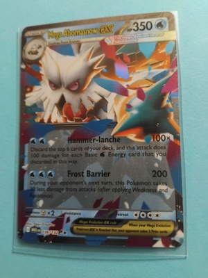 Pokemon Mega Abomasnow     ex