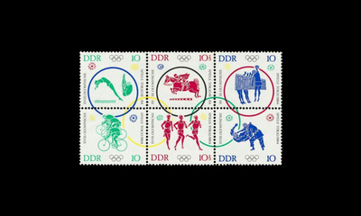DDR 1039-44_sb ** Tokion kesäolympialaiset (1964)