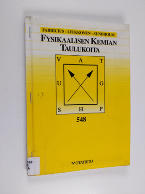 Fysikaalisen kemian taulukoita