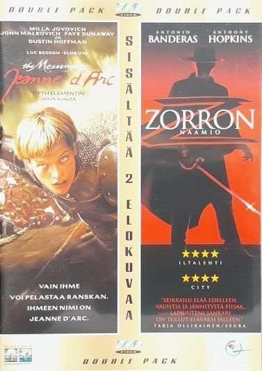 Jeanne d'Arc + Zorron Legenda  -  (2 DVD)
