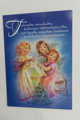 Talviselta taivahalta, kultaisen tähtisateen.....  (ANKI)