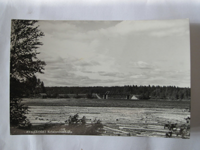 VANHA Postikortti Äänekoski 1950-luku Alkup.Mallikappale
