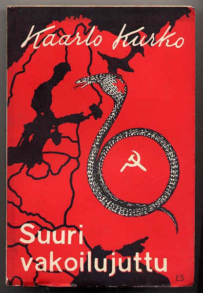 Kurko, Kaarlo: Suuri vakoilujuttu (1. p.,nid.,1933)