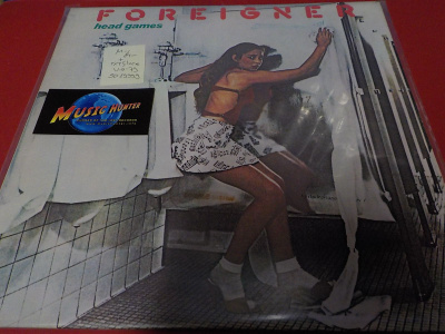 FOREIGNER - HEAD GAMES M-/M- LP