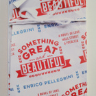 Enrico Pellegrini : Something great and beautiful : A nov... - pikkukuva 1