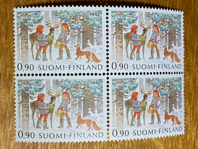 JOULU 0,90MK 1982 NELIÖ**