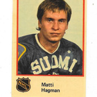 1982 Semic MM-Tarra #156 Matti Hagman , Suomi & HIFK - pikkukuva 1