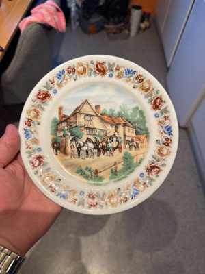 Vintage Winterling Kirchenlamitz Bavaria koristelautanen