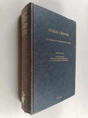 Glenn Johnson : Rural change : the challenge for agricult...