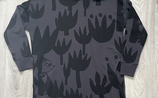 MOOMIN PIKKU MYY MUSTAHARMAA HUPPUMEKKO koko S *UUSI*