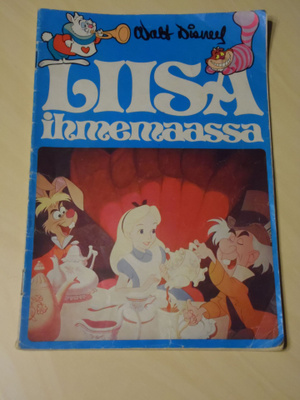 Aku Ankan erikoisnumero Liisa Ihmemaassa 1975