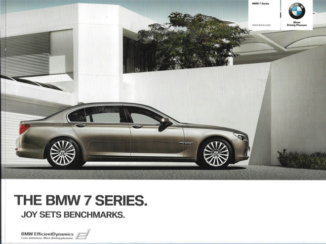 2010 BMW 7 Series V12 PRESTIGE esite - KUIN UUSI - 94 sivua