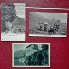Lago di Como (Italia) 3 vanhaa postikorttia - pikkukuva 1