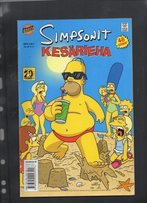Simpsonit. KESÄRIEHA. Sarjakuva