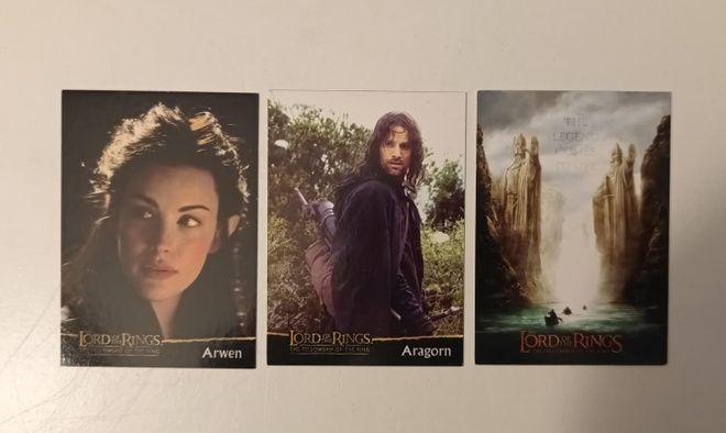 2001 Topps Lord of the Rings: The Fellowship of the Ring
