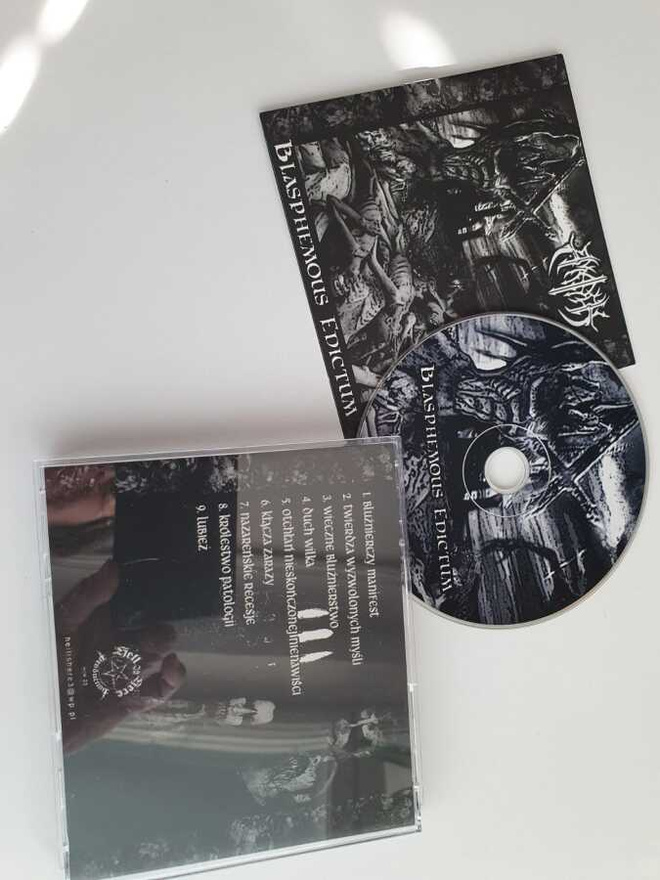 Amarok – Blasphemous Edictum (CD, Hell Is Here Production, 2