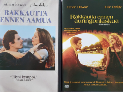 RAKKAUTTA ENNEN AAMUA & RAKKAUTTA ENNEN AURINGONLASKUA DVD