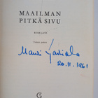Mauri Sariola : Maailman pitkä sivu (signeerattu) - pikkukuva 3