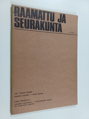 Raamattu ja seurakunta 2-3/1973