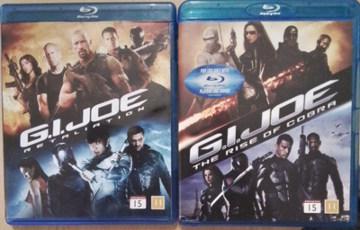 2 x G.I. Joe blueray