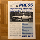 Esite lehti BMW Auto Expo E30 E34 E36 Z1 vuodelta 1991 - pikkukuva 1