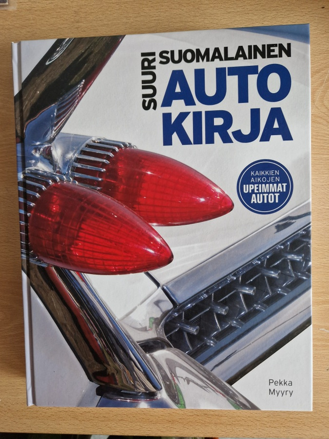 Suuri Suomalainen autokirja hieno kunto