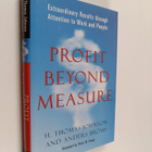 H. Thomas Johnson : Profit beyond measure : extraordinary... - pikkukuva 1