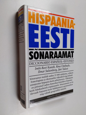 Imbi-Reet Kaasik ym. : Hispaania-eesti sonaraamat - 35 00...